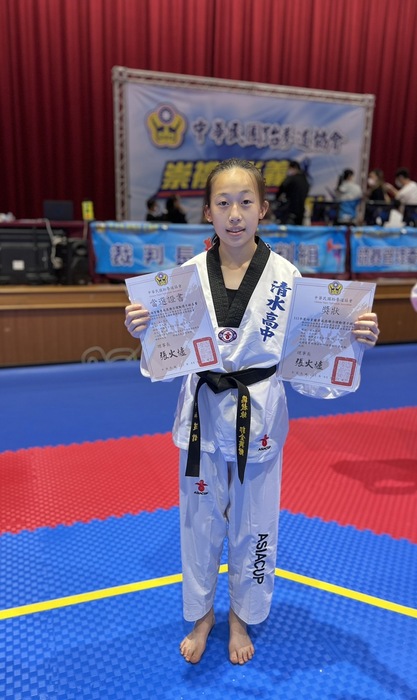 恭喜得獎選手